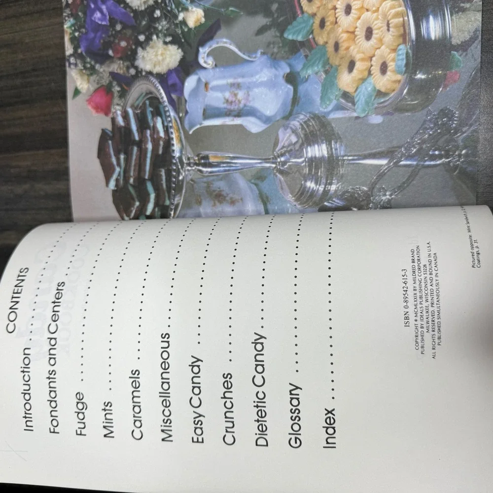 Ideals‎ Candy Cookbook by Mildred Brand Recipes Fudge Mints Caramels
